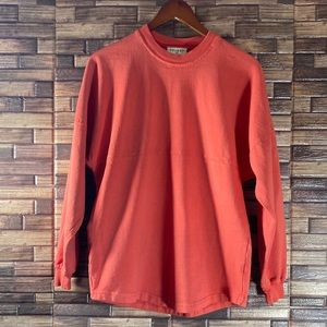 Spirit Jersey Orange & White  La Jolla California long sleeve Size XSmall